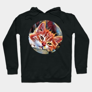 Affectionate floppy cat Hoodie